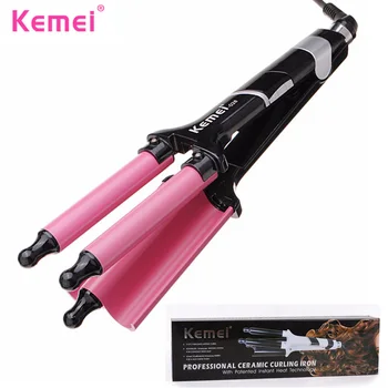 

KEMEI Tops Anion Hair Curlers Hair Curling Iron Cake Curling Wand Tools Professional Automatic Egg Rolls BT-228