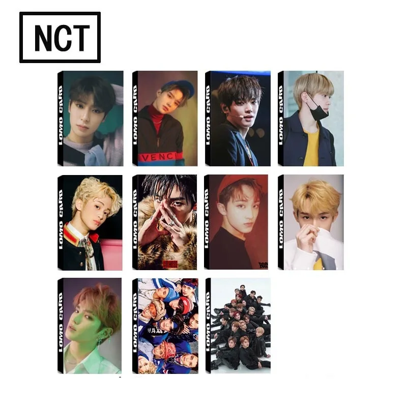 

30Pcs/Set KPOP NCT 127 NCT U Album Photo Cards DIY Lomo Card Postcard Kawaii Stationery Gift