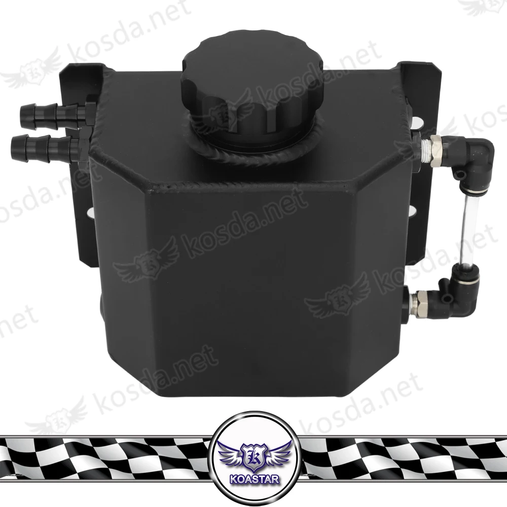 Buy Universal 1L 1000ML Aluminum Auto Car Oil Catch