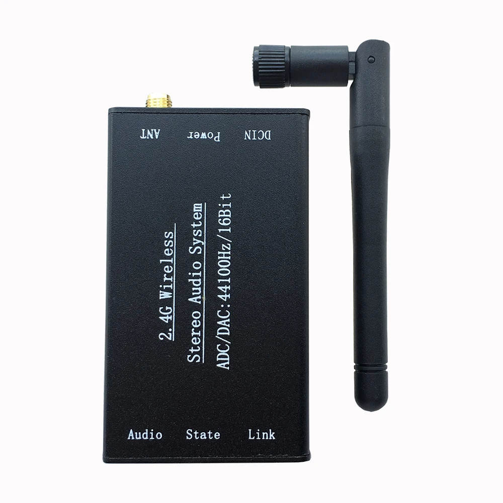 DC 5V 2 4G ISM HIFI беспроводной стерео аудио передатчик приемник 16 бит 44KSPS 5 Мбит/с