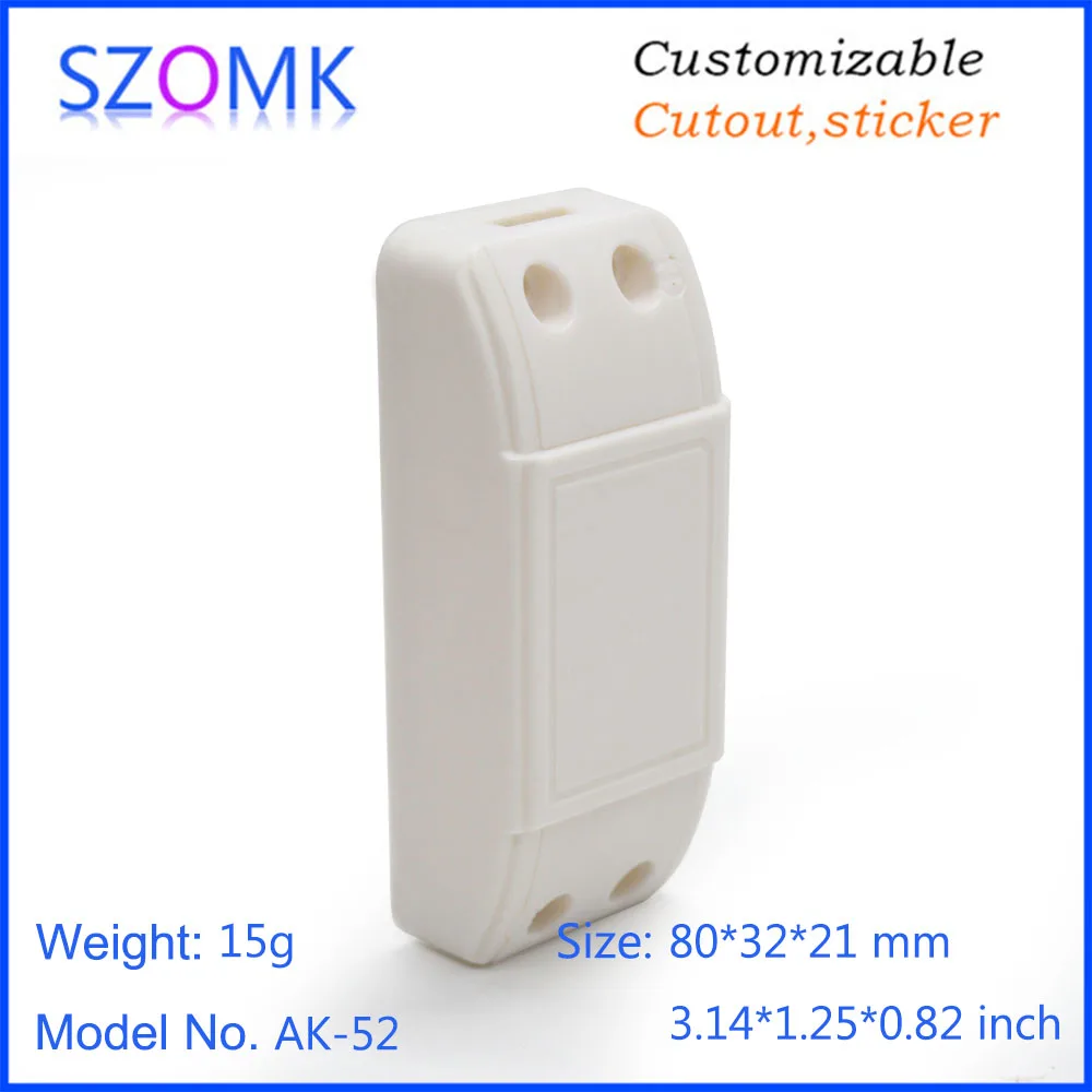 szomk LED plastic box for electronic components pcb design plastic enclosures for electronics plastic case (11)