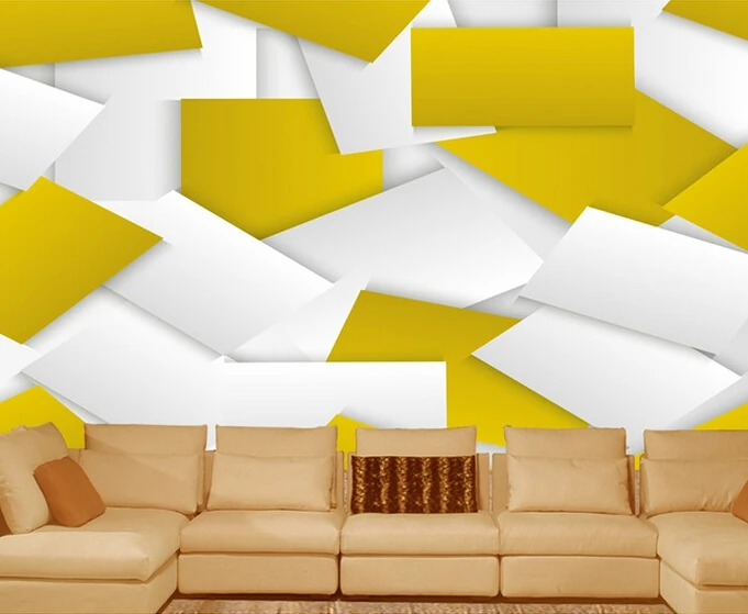 

Custom photo wallpaper Abstract geometry modern minimalist backdrop 3D HD large mural personalized custom wallpaper