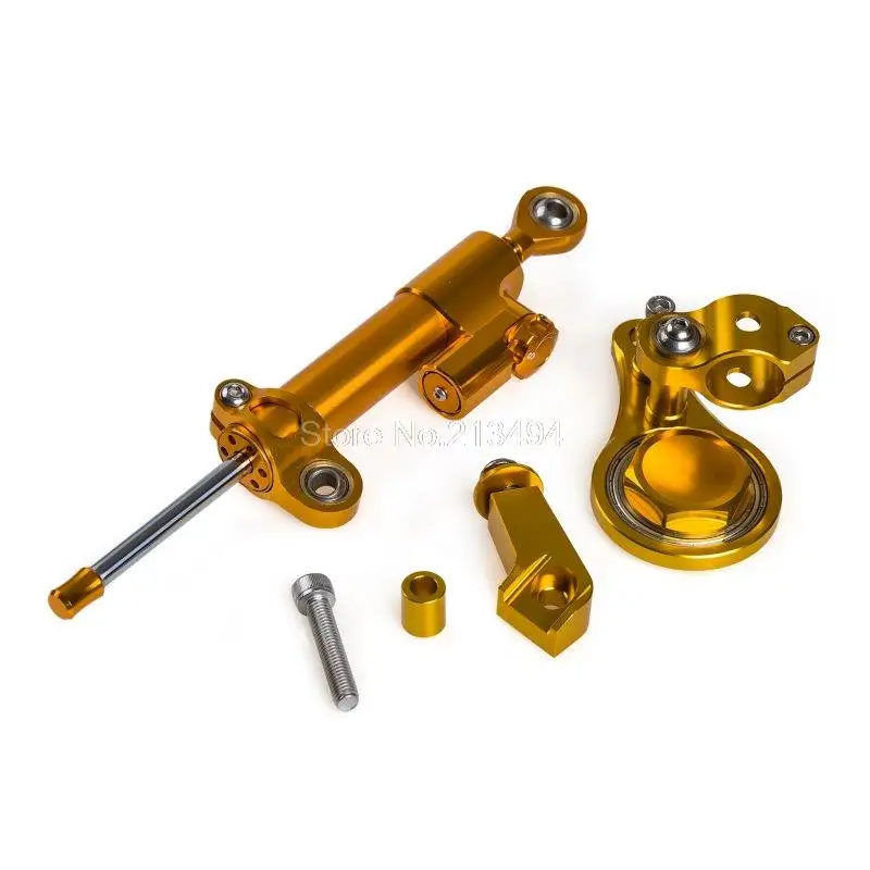 

For Kawasaki Ninja ZX-6R 636 2005-2006 CNC Steering Damper with Bracket Mounting Kit For Motorcycles Supplies