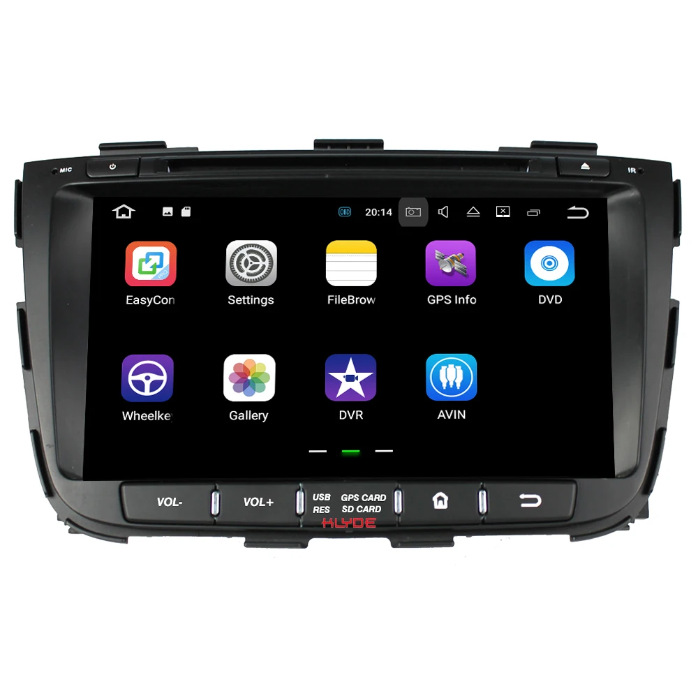 KLYDE 2 Din 8 Android 7 1 Car Multimedia Player For KIA SORENTO 2013 Car font
