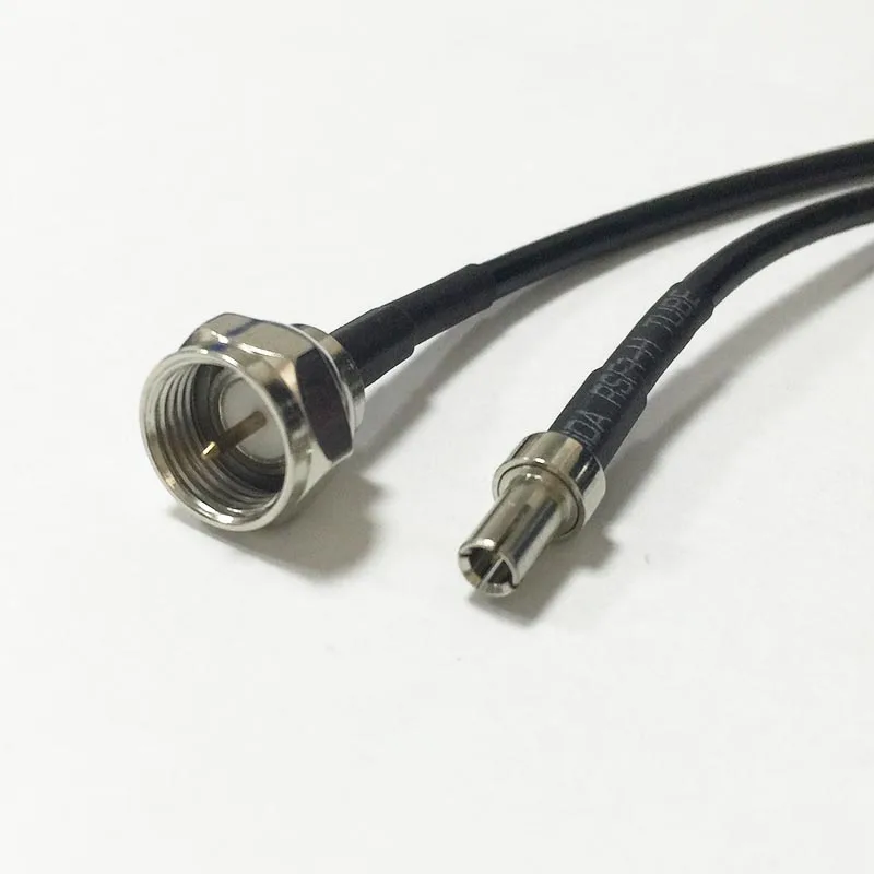 New Wireless Modem Wire F Male Plug Switch TS9 Male Plug Connector