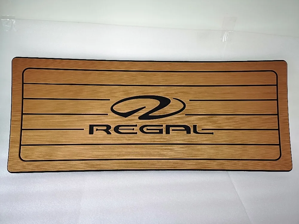 Boat Helm Station Pad EVA Brown Teak with Regal Logo 406mmx991mmx13mm 16" x 39" 1/2" | Автомобили и мотоциклы