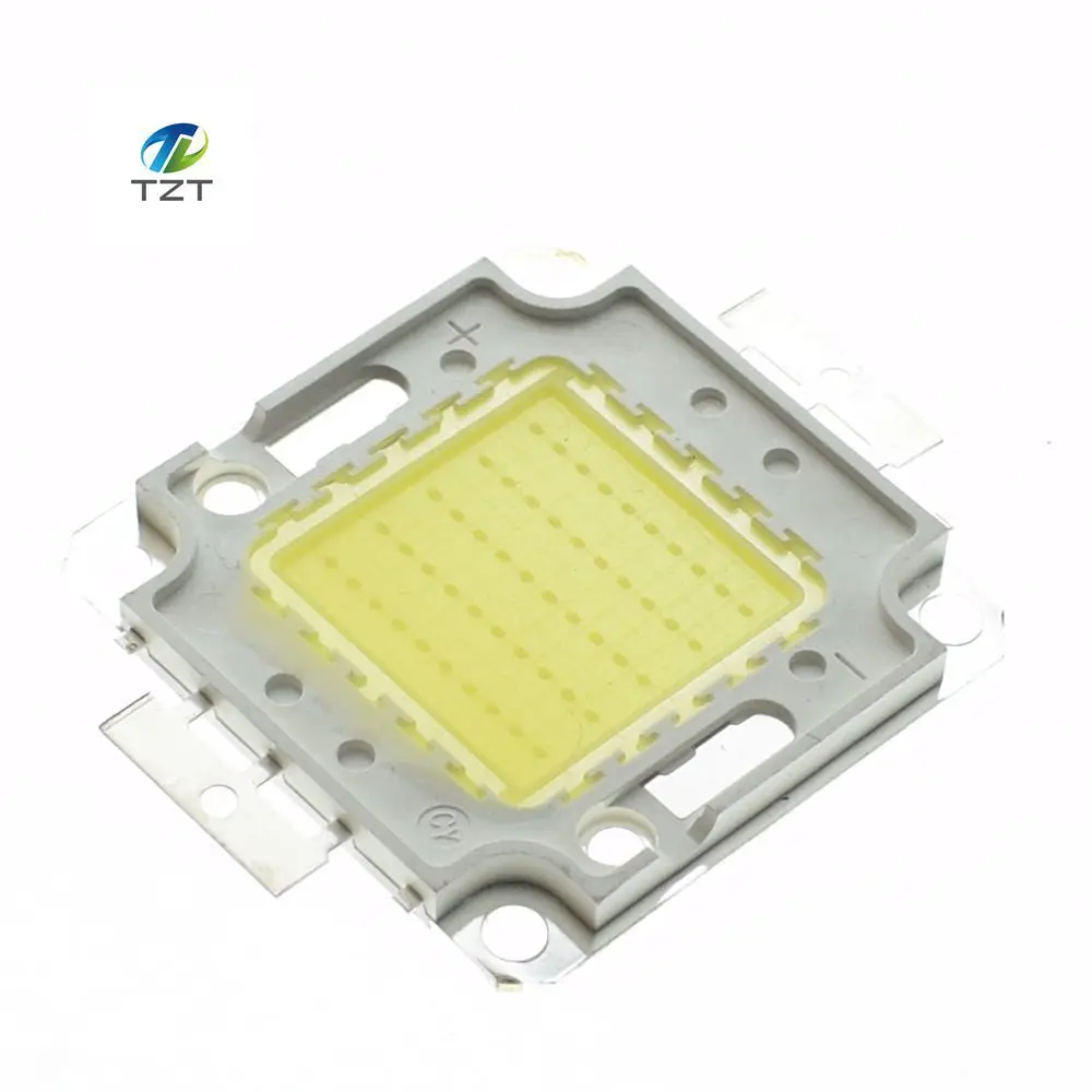 

5pcs 50W LED Integrated High Power Lamp Beads White/Warm White 1500mA 32-34V 4000-4500LM 24*40mil Taiwan Huga Chip