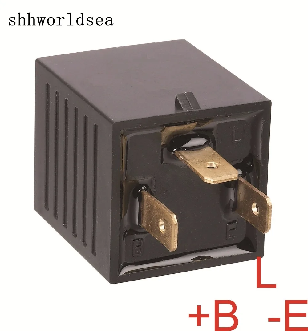Shhworldsea 100 шт./лот 12 v/24 v 3 Pin электронное проблесковое реле Модуль Исправить СВЕТОДИОДНЫЙ световой сигнал быстрая починка флэш-памяти