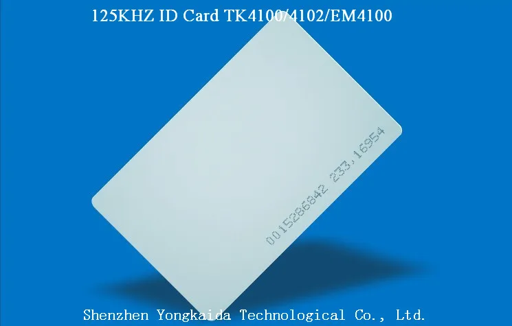 20000 шт. 125 кГц пустые rfid карты EM4100 TK4100 rfid