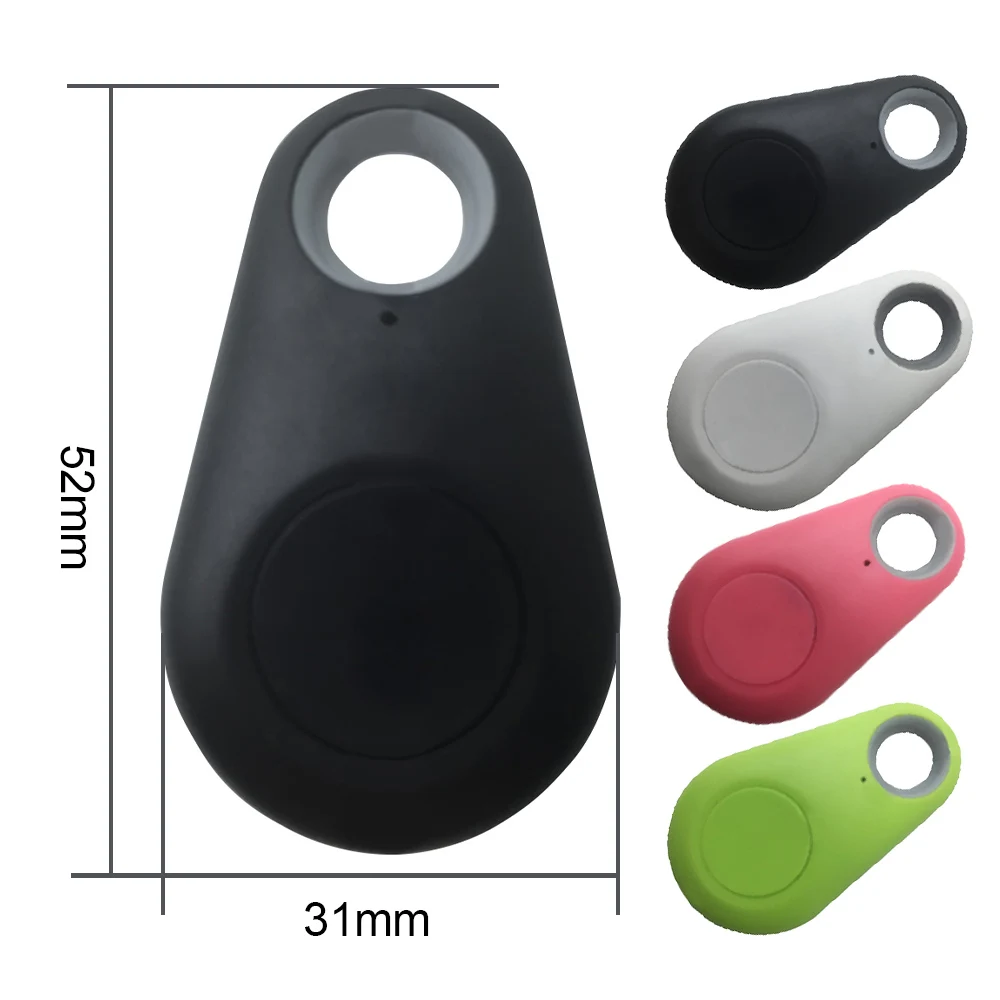 Pet Smart GPS Tracker Mini Anti-Lost Waterproof Bluetooth Locator Tracer For Pet Dog Cat Kids Car Wallet Key Collar Accessories