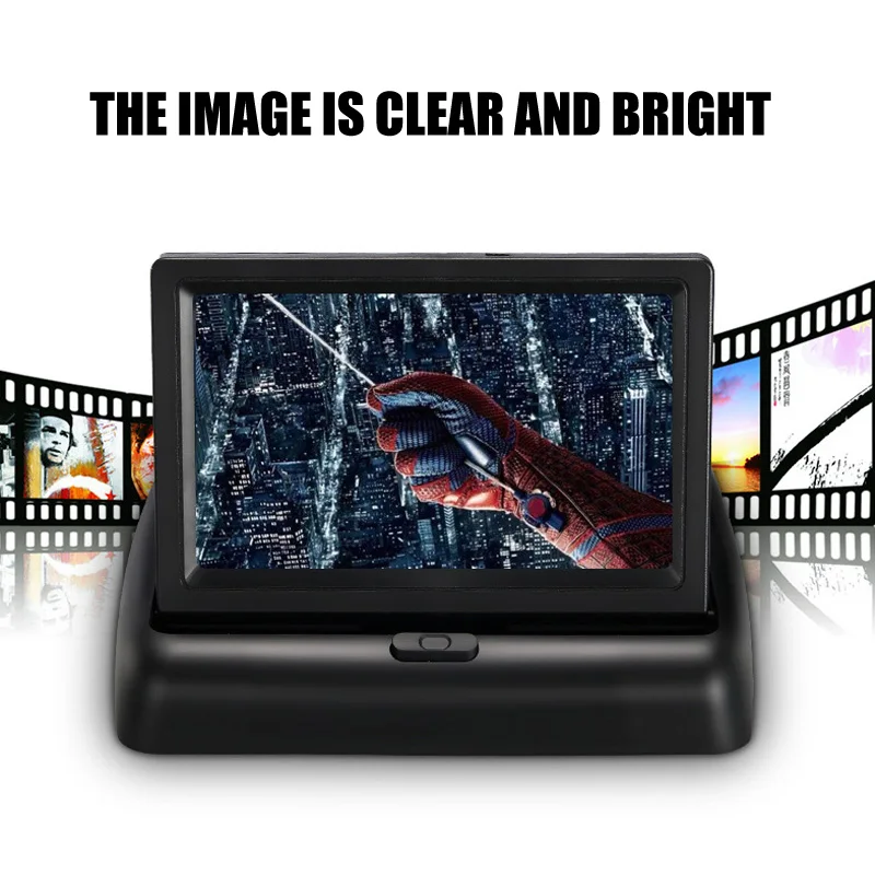 

4.3 TFT LCD Car Monitor Display Rear View Monitor Screen for Car Reversing Camera SL@88