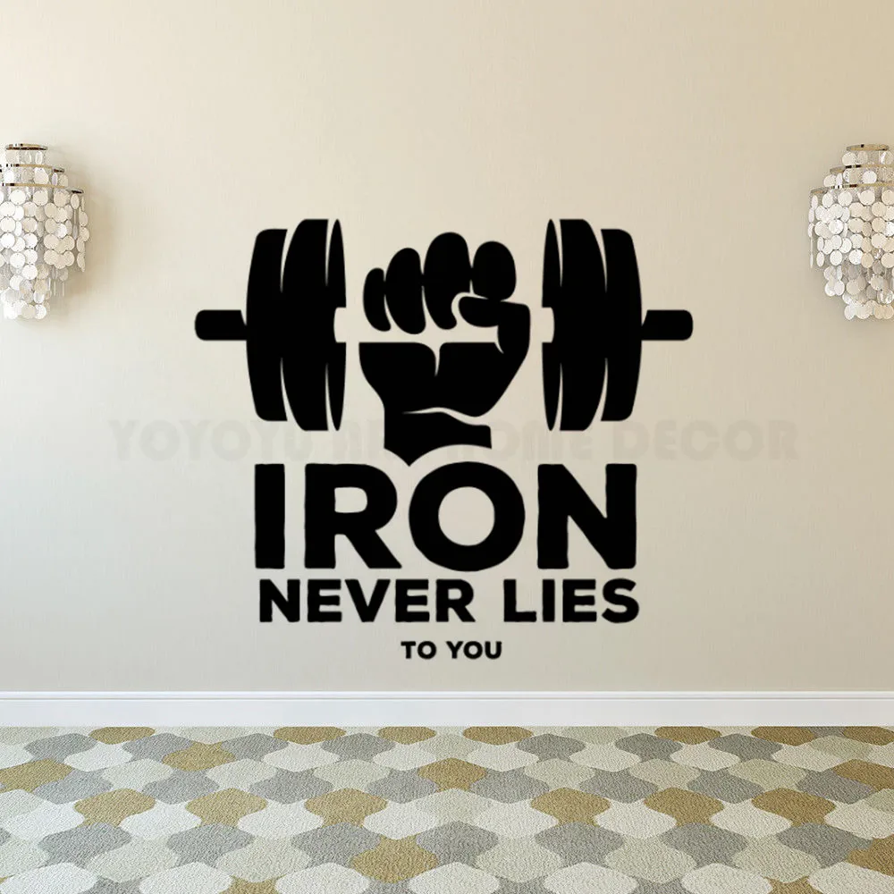 ig3148 Wall Sticker Muscled Bodybuilding Fitness Coach Gym Vinyl Decal ig3148 Wall Sticker Muscled Bodybuilding Fitness Coach Gym Vinyl Decal