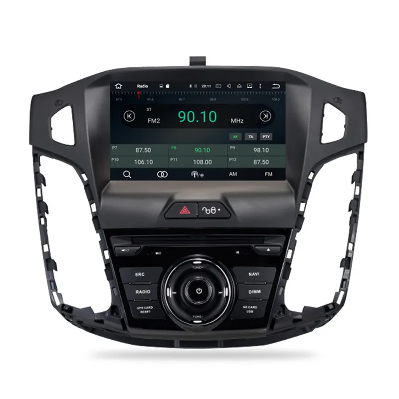 Flash Deal Android 9.0 Car Radio DVD Player For Ford Focus 2011 2012 2013 2014 Audio GPS Multimedia Navigation WIFI Bluetooth Video Stereo 5