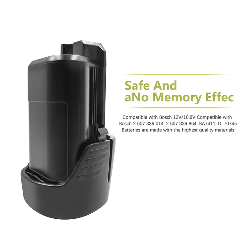 Литий ионный аккумулятор bonacell для Bosch BAT411 без эффекта памяти 12 В 3 0 Ач BAT411A BAT412 BAT412A