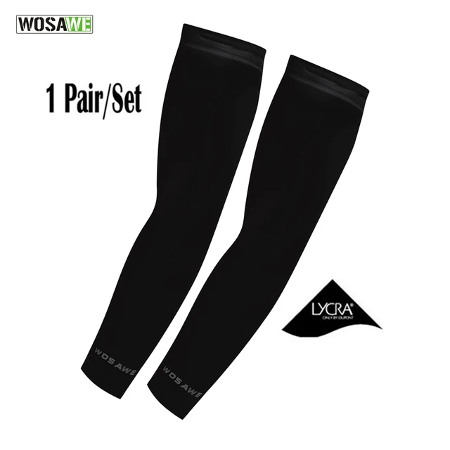 WOSAWE Cycling Armwarmers UV Cover Protection Golf Sleeves Cooling Arm