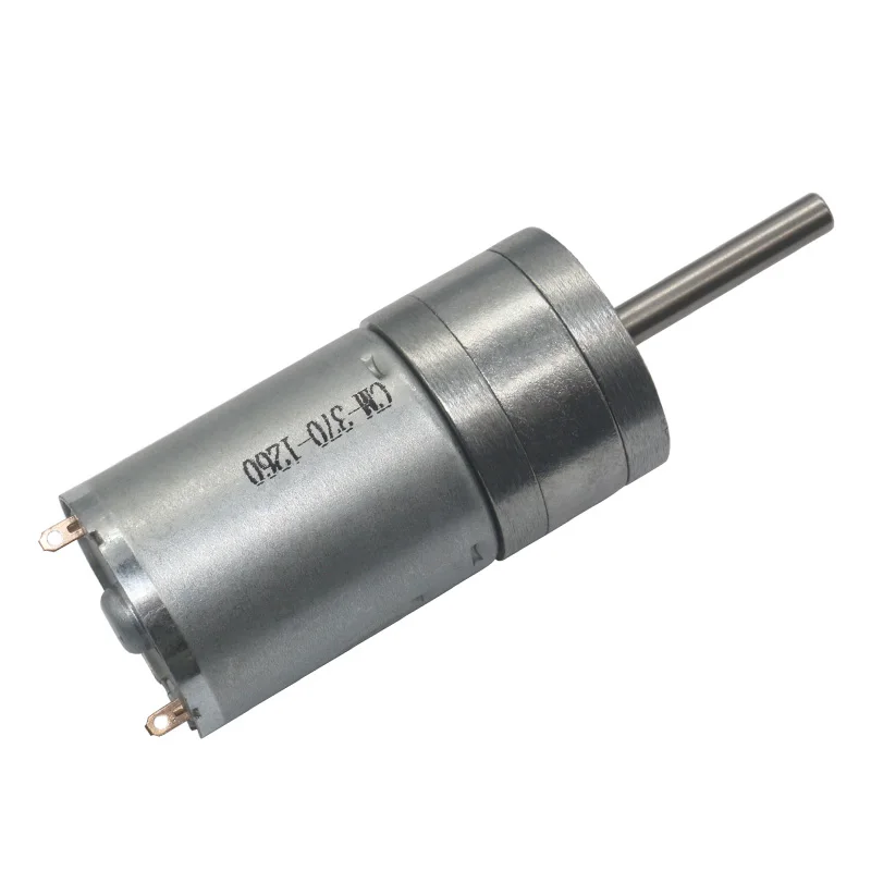 Caja de cambios de 25mm de diámetro 25mm * 4mm eje largo Central 6 V 12 V 24 V baja velocidad rpm dc engranaje motor metal geabox cepillo motors Caja de cambios de 25mm de diámetro 25mm * 4mm eje largo Central 6 V 12 V 24 V baja velocidad rpm dc engranaje motor metal geabox cepillo motors