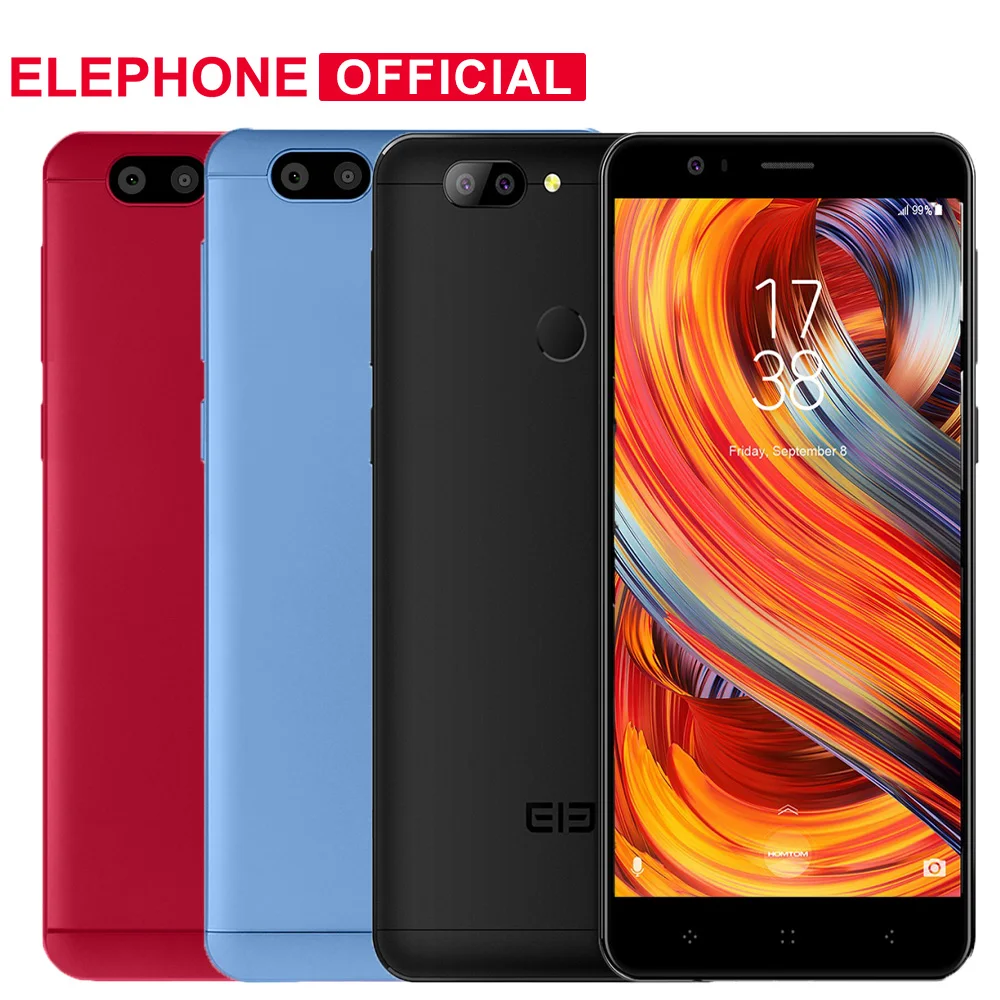 Elephone P8 Mini 4 г LTE смартфон 5 0 дюймов MTK6750T Octa Core ГБ 64 16.0MP 2680 мАч отпечатков пальцев