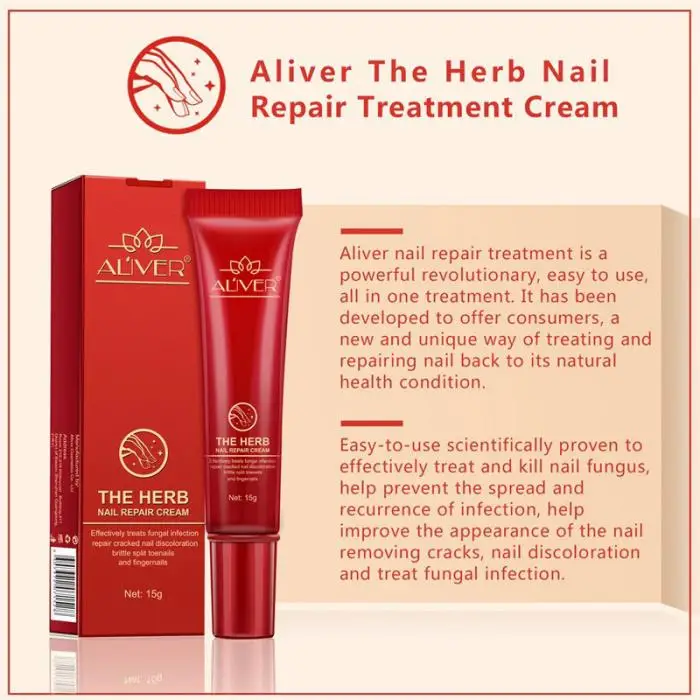 Nail Repair Cream Nourishing Herb Fingernail Care Treatment Striking Ointment 88