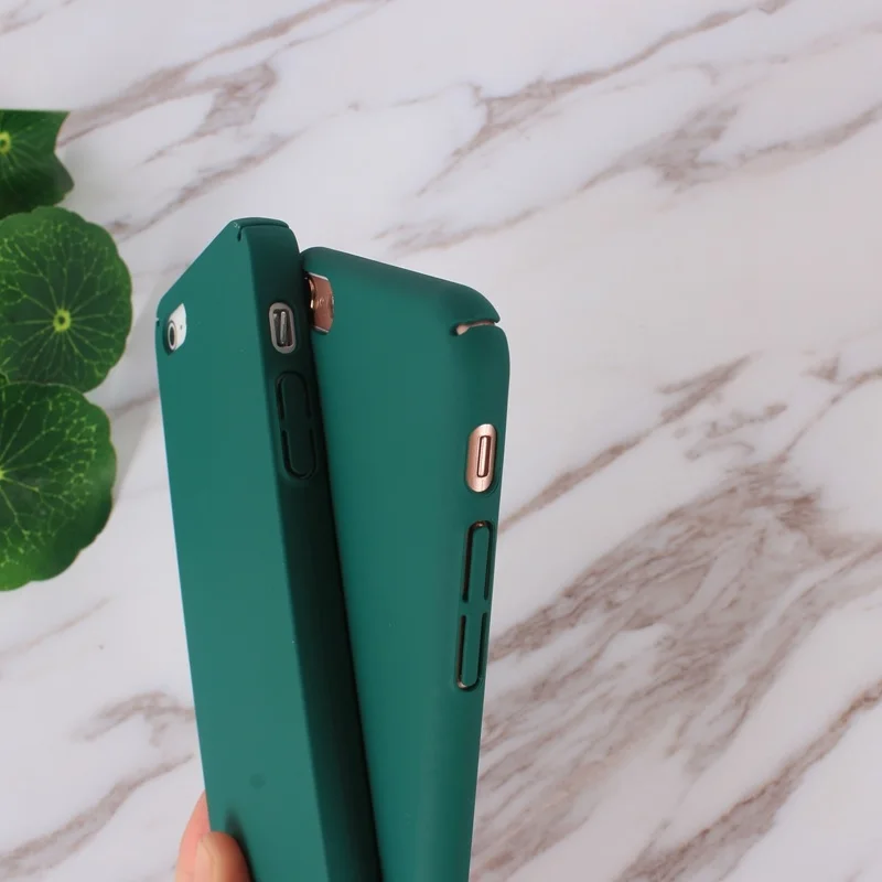 Colorful Solid Candy Colors Case For Apple iPhone 7 Plus 5 5S Se 6 6S 7 Cases Hard 05