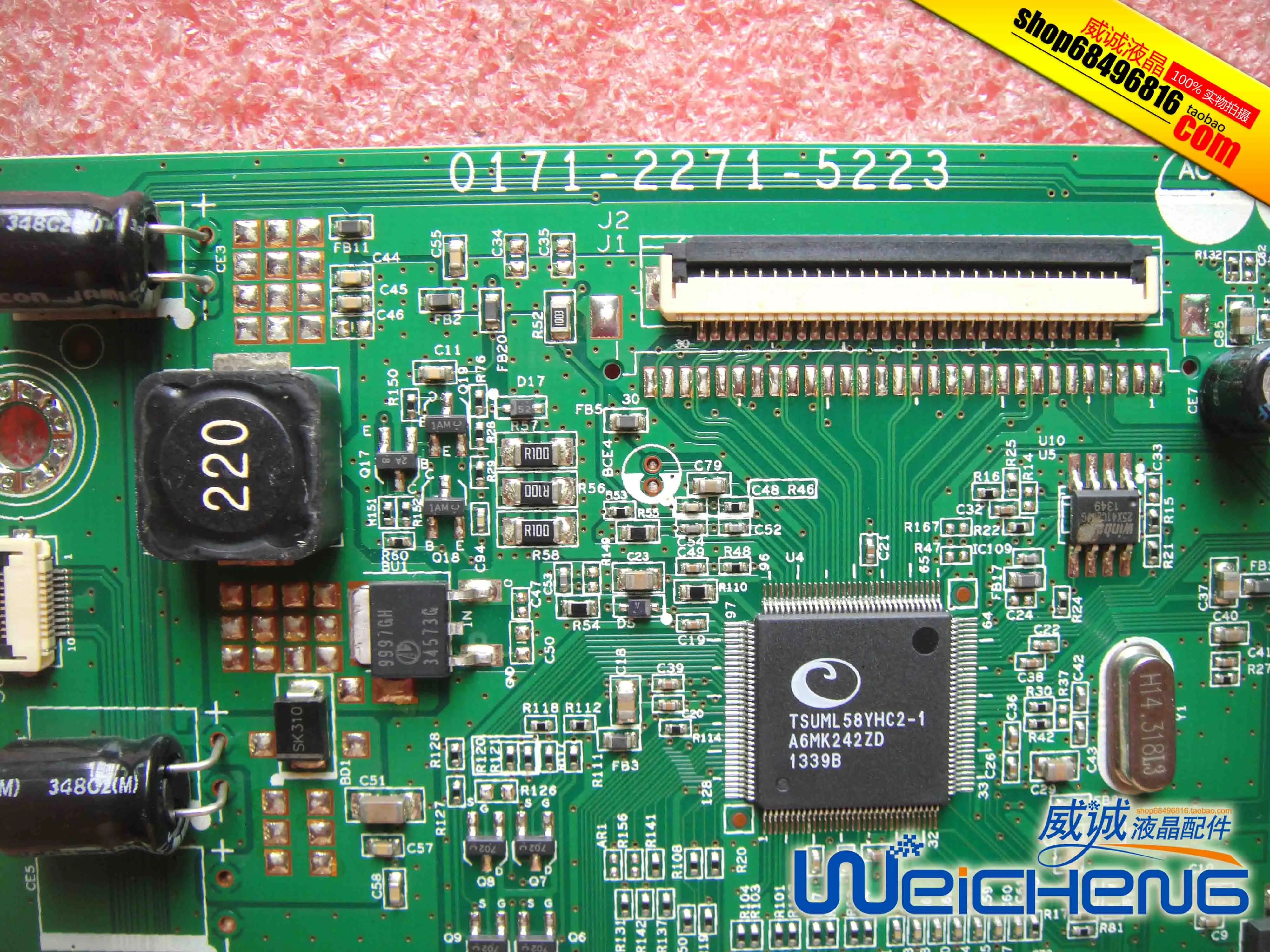 VX279 драйвер board VX279N W VX239 плата драйвера 0171 2271 5223|Мониторы| |