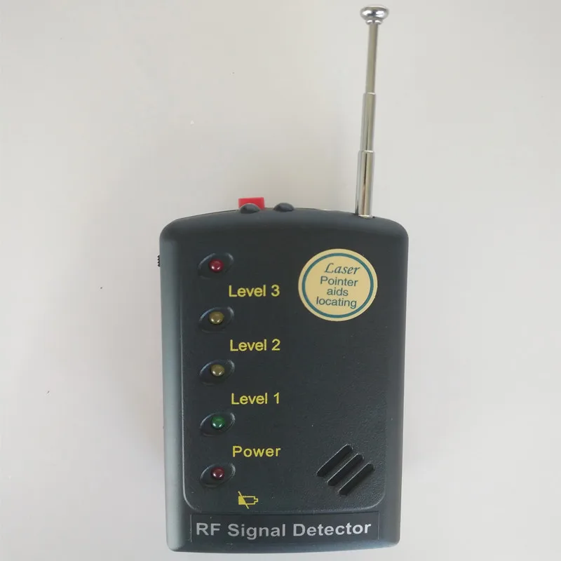 Multi-use Detector RF Signal Detector Laser Assisted Phone GSM GPS WiFi Bug Camera Lens Scanner For Security Anti-candid