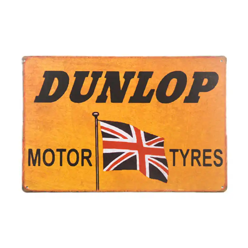 NGK Dunlop Texaco табличка винтажная металлическая жестяная вывеска домашний бар паб