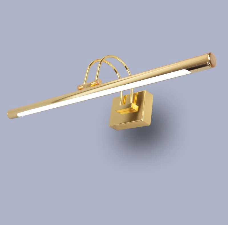 12w 63cm Classical Brass Bathroom Vanity Lighting Fixtures