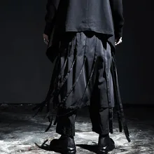 Стилист непальский большие брюки мужские штаны шаровары Свободная юбка брюки ночной клуб певец костюмы прилива