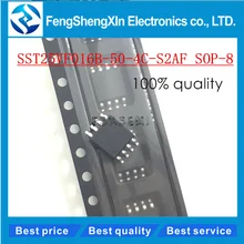 10 pçs/lote Novo SST25VF016B-50-4C-S2AF SST25VF016B SOP-8 16 Mbit SPI Serial Flash chip IC