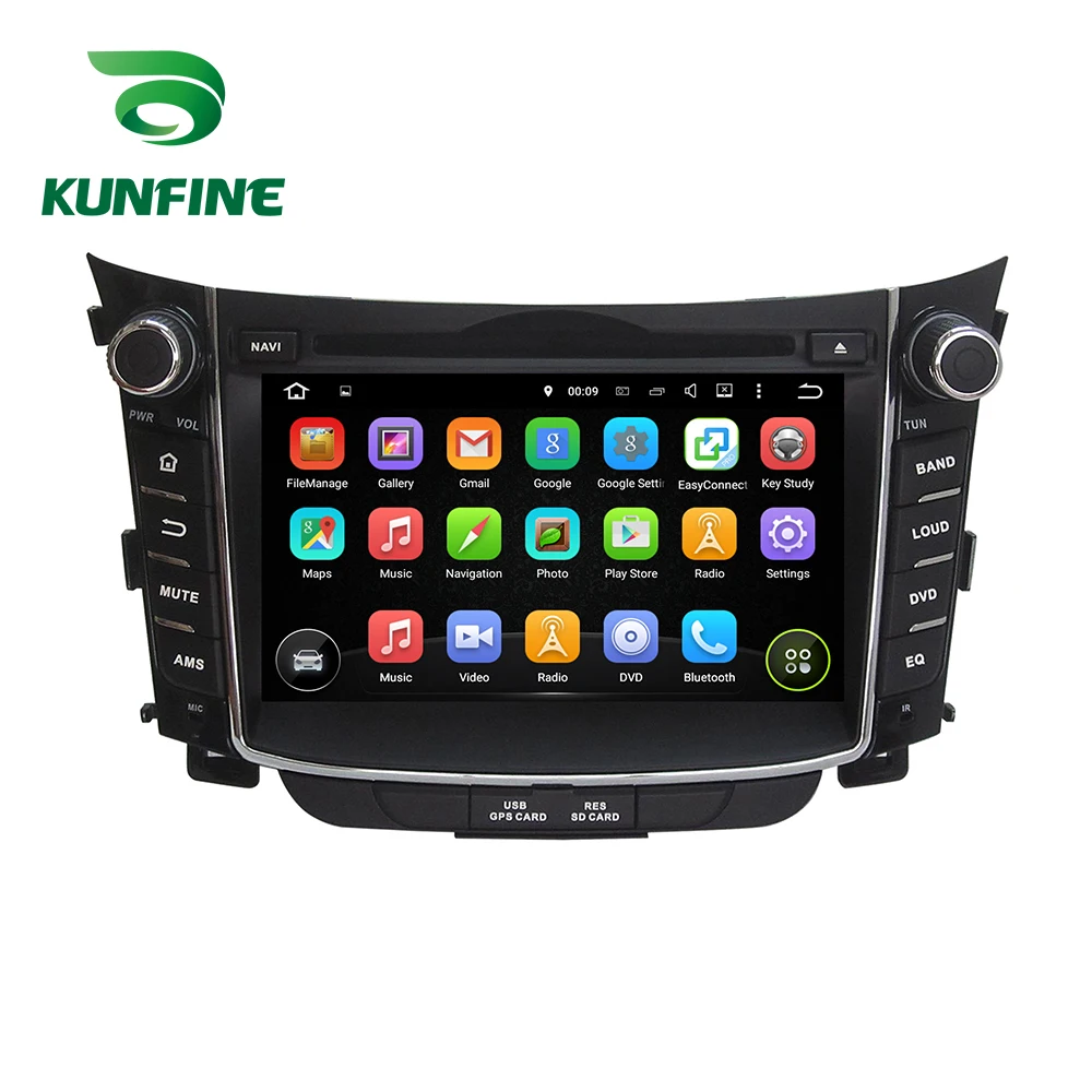 Discount Octa Core 4GB RAM Android 8.0 Car DVD GPS Navigation Multimedia Player Car Stereo for Hyundai I30 2011-2016 Radio Headunit WIFI 4
