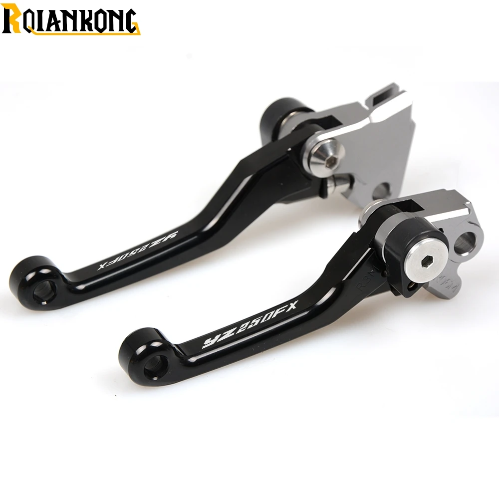 

2018 LOGO YZ250F Motorbike Dirt bike Pivot brake clutch lever For yamaha YZ250F 2001-2018 YZ 250F YZ250 F