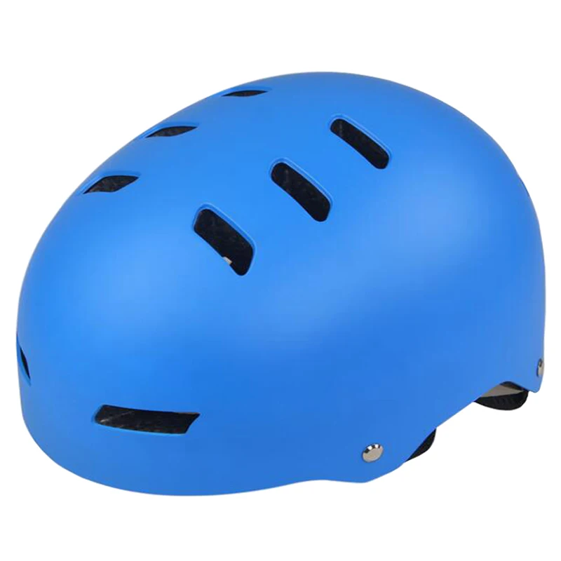 LOCLE велосипедный шлем горная дорога велосипедный шлем BMX Экстремальные виды спорта велосипед/катание на коньках/шлем для Hip-Hop - Цвет: Синий