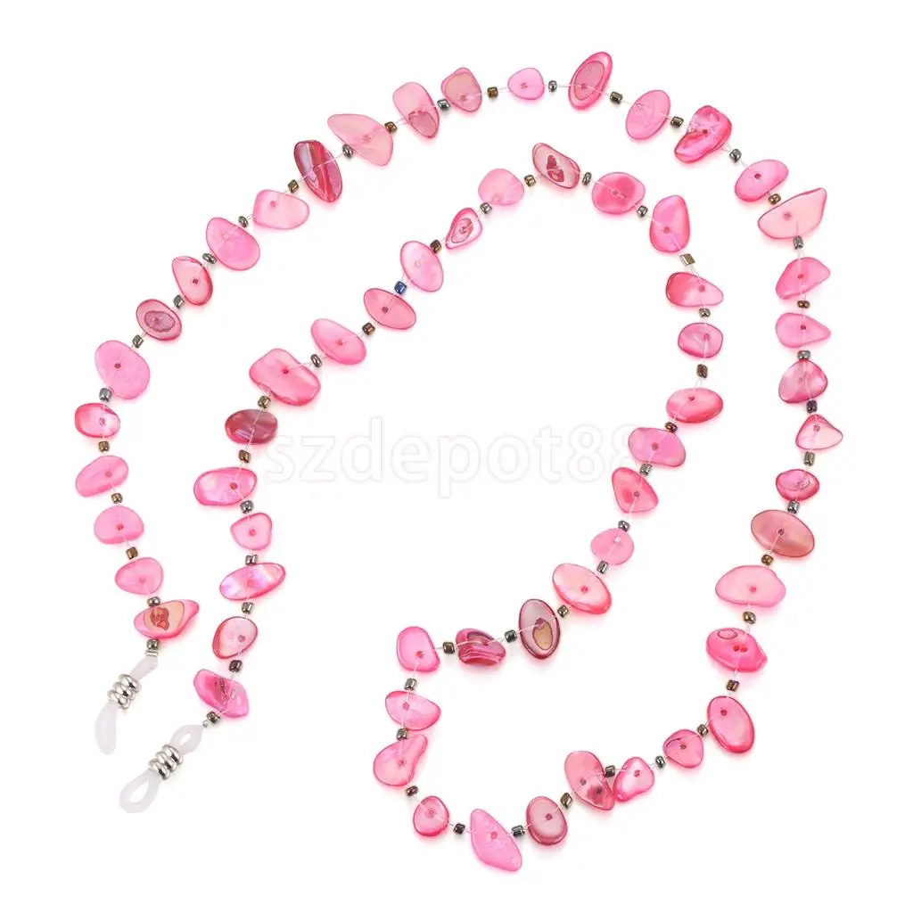 Glass Beads Beaded Eyeglass Chain Sunglasses Holder Keeper Eyeglass Lanyard Retainer Necklace