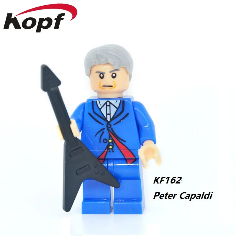 

Single Sale Super Heroes Peter Capaldi River Song Dr.Who Weeping Angel Bricks Action Building Blocks Children Gift Toys KF162