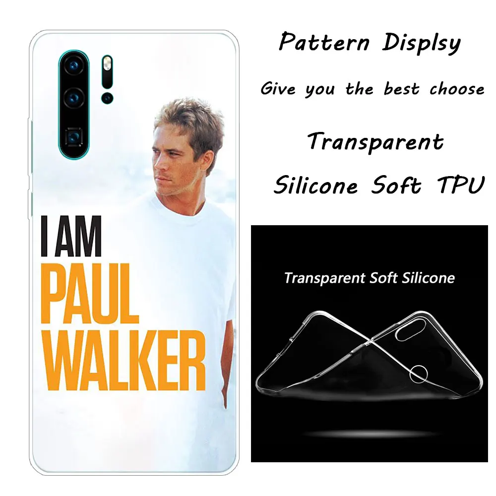 Мягкий силиконовый чехол для телефона Paul Walker Fast& Furious, для huawei P30 P20 Pro P10 P9 P8 Lite P Smart Z Plus NOVA 3 3i - Цвет: 009