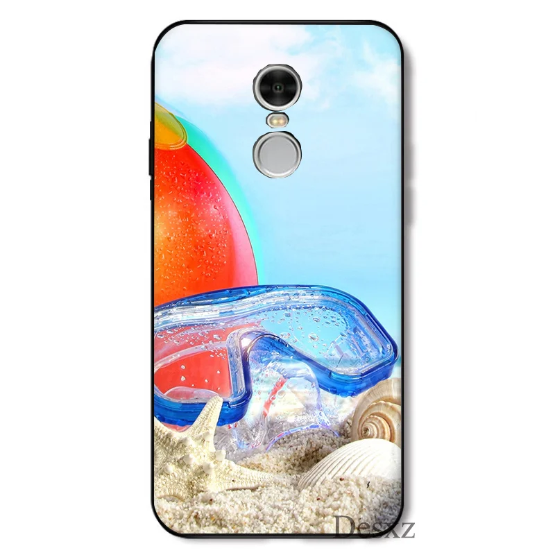 Чехол для телефона летнее море небо песчаный пляж дерево Aloha Морская звезда для Xiaomi Redmi Note 4 4A 4X5 5A 6 7 GO S2 6A Pro Plus Prime - Цвет: B7