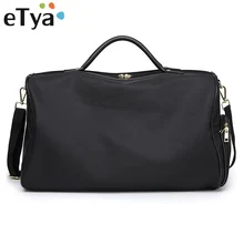 ETya дорожная сумка большой емкости для женщин ручной багаж дорожные сумки для хранения сумки выходные многофункциональные дорожные сумки Оксфорд