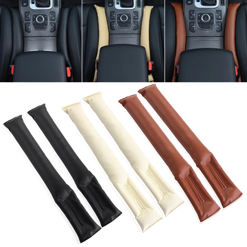 

2pcs Car Interior Car Seat Pad Gap Fillers Holster for Opel Mokka Corsa Astra G J H insignia Vectra Zafira Kadett Monza Combo