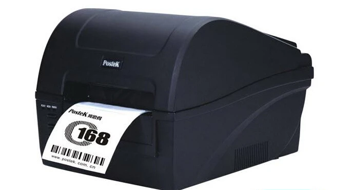 C168 thermal barcode professional desktop printer can print jewelry clothing tags label stickers printer 157 Max Printing Length