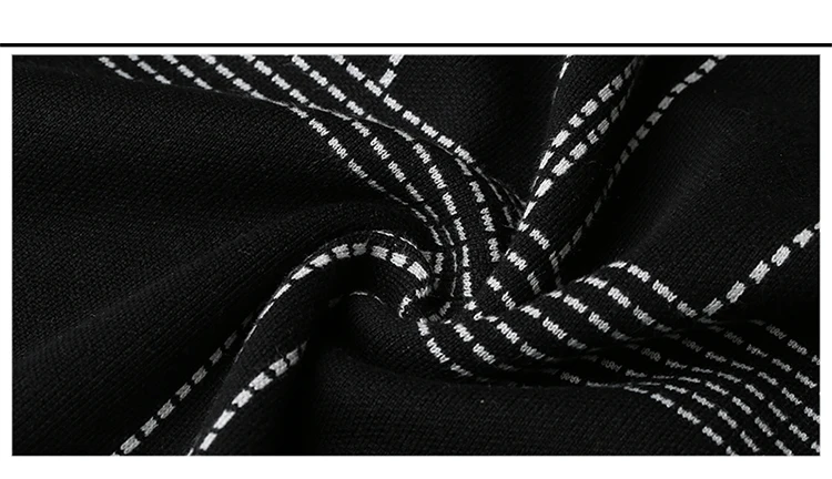 New Women Europe and the United States small Hong temperament wild little black dress long-sleeved backing knit dress tide (5)