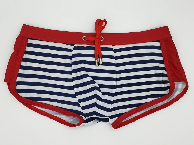 GANYANR Brand Male Swimming Trunks Gay Men Swimwear Sexy Swimsuit Sunga Plus Size Swim Shorts Boxer Briefs Bathing Surf Bulge