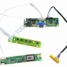 V. M70A VGA ЖК-дисплей плате контроллера комплект для LTM185AT01 18,5 дюймов WXGA 1366X768 2 CCFL LVDS 30pins ЖК-дисплей видео Board