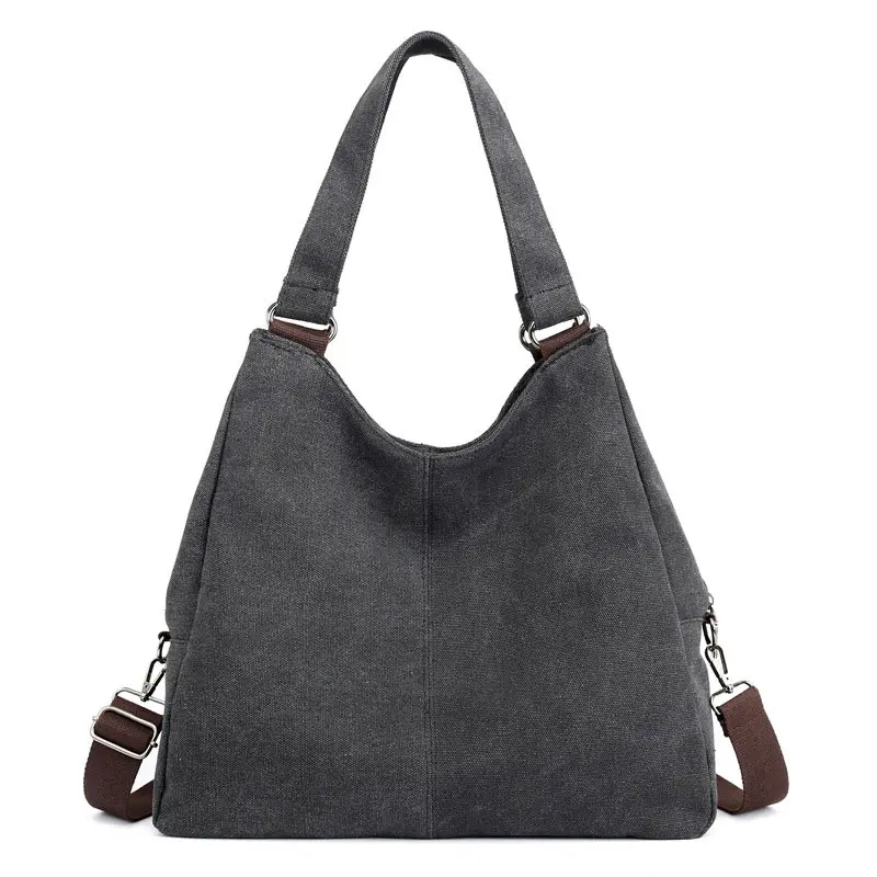 

1 Pcs Women Shoulder Crossbody Bag Large Capacity Canvas Fashion for Travel Shopping WF 668