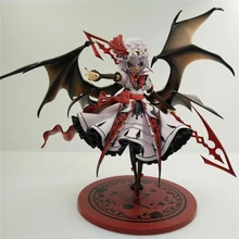 Haocaitoy 23cm Anime Painted Action Figure 2th Remilia Scarlet 1/8 Scale Dolls Collection Figurine PVC Model Toys Haocaitoy 23cm Anime Painted Action Figure 2th Remilia Scarlet 1/8 Scale Dolls Collection Figurine PVC Model Toys