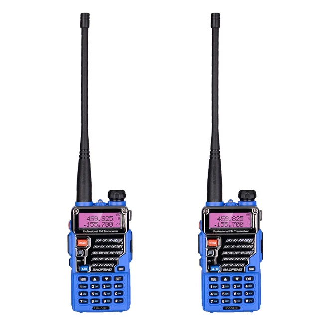 baofeng UV-5RE UV 5RE UV5RE для cb комплект рация 2 шт 10 км автомобильная портативная рации ham радиостанция трансивер baufeng двухдиновая магнитола радиостанции boafeng телефон радио станция радиолюбитель для uhf vhf - Цвет: Blue