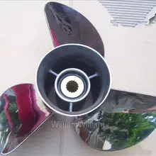 Винт для Yamaha 2 ход 150-225HP 17 дюйм(ов) высокого качества нержавеющей стали белый стали 13 1/4*17-M2
