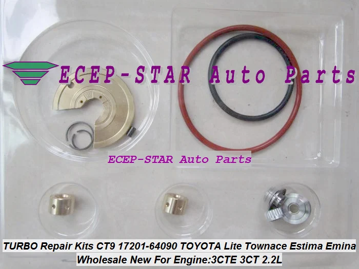 TURBO Repair Kits CT9 17201-64090 TOYOTA Lite Townace Estima Emina Lucida