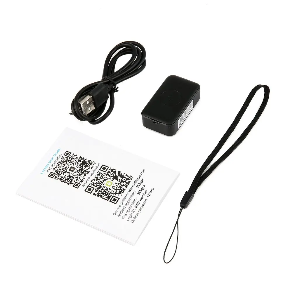 

Mini GPS Global Intelligent Monitoring Systerm Tracker Wifi LBS 7 Days Work Voice Recorder Web/App Tracking Locator