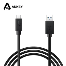 Aukey Тип C Кабель USB 3.0 USB c 3.1 синхронизации и зарядки кабель для Apple, новый Macbook 12″ nexus 6 P/5X Nokia N1 один плюс 2 и более