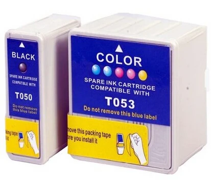 

Free Shipping Compatible Ink Cartridge for EPSON T050 T053 for STYLUS PHOTO EX/EX2/EX3 Ink jet Printer